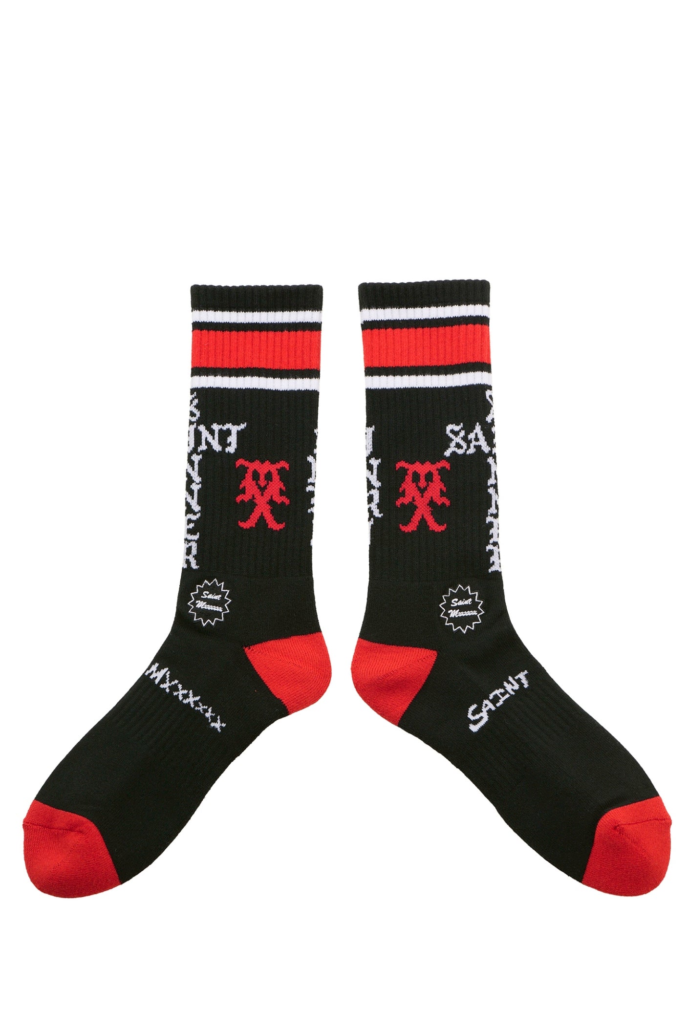 SOCKS/SINNER / BLK/RED