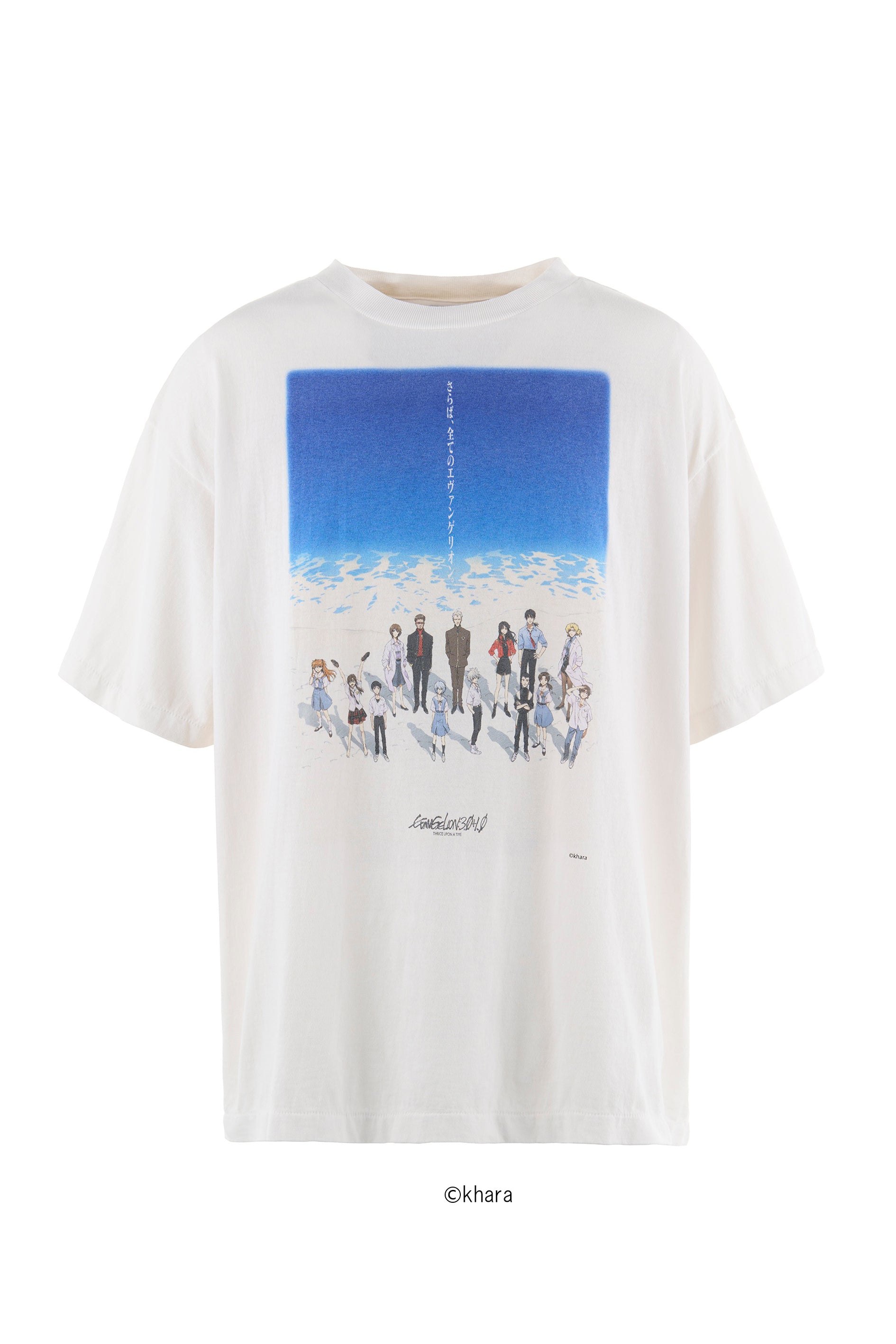 SAINT Mxxxxxx × EVENGELION × GEEKS RULE EV_SS TEE/BLUE / WHT