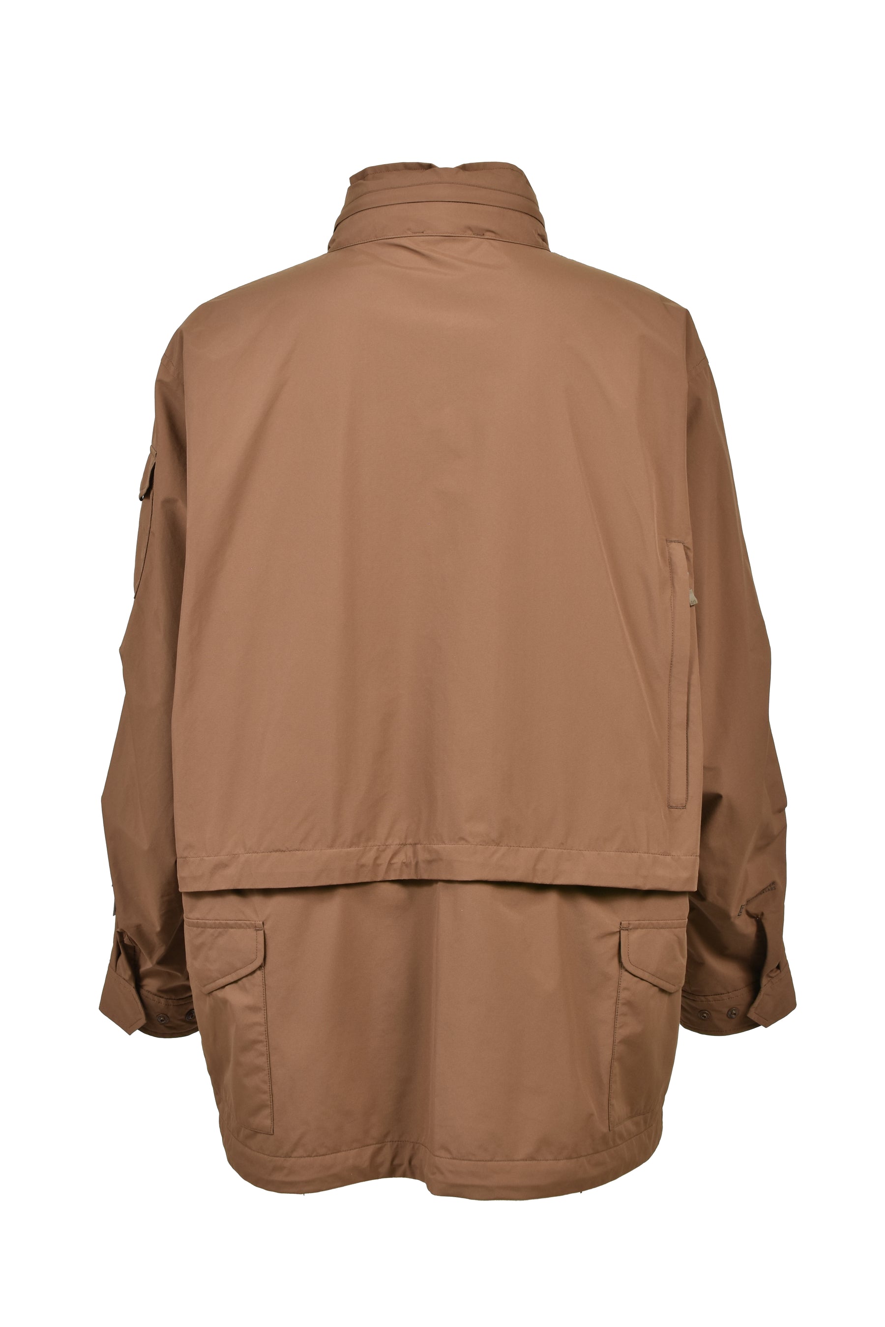 WINDSTOPPER_ PERFECT MIL FIELD 2WAY JACKET / BRWN GRY