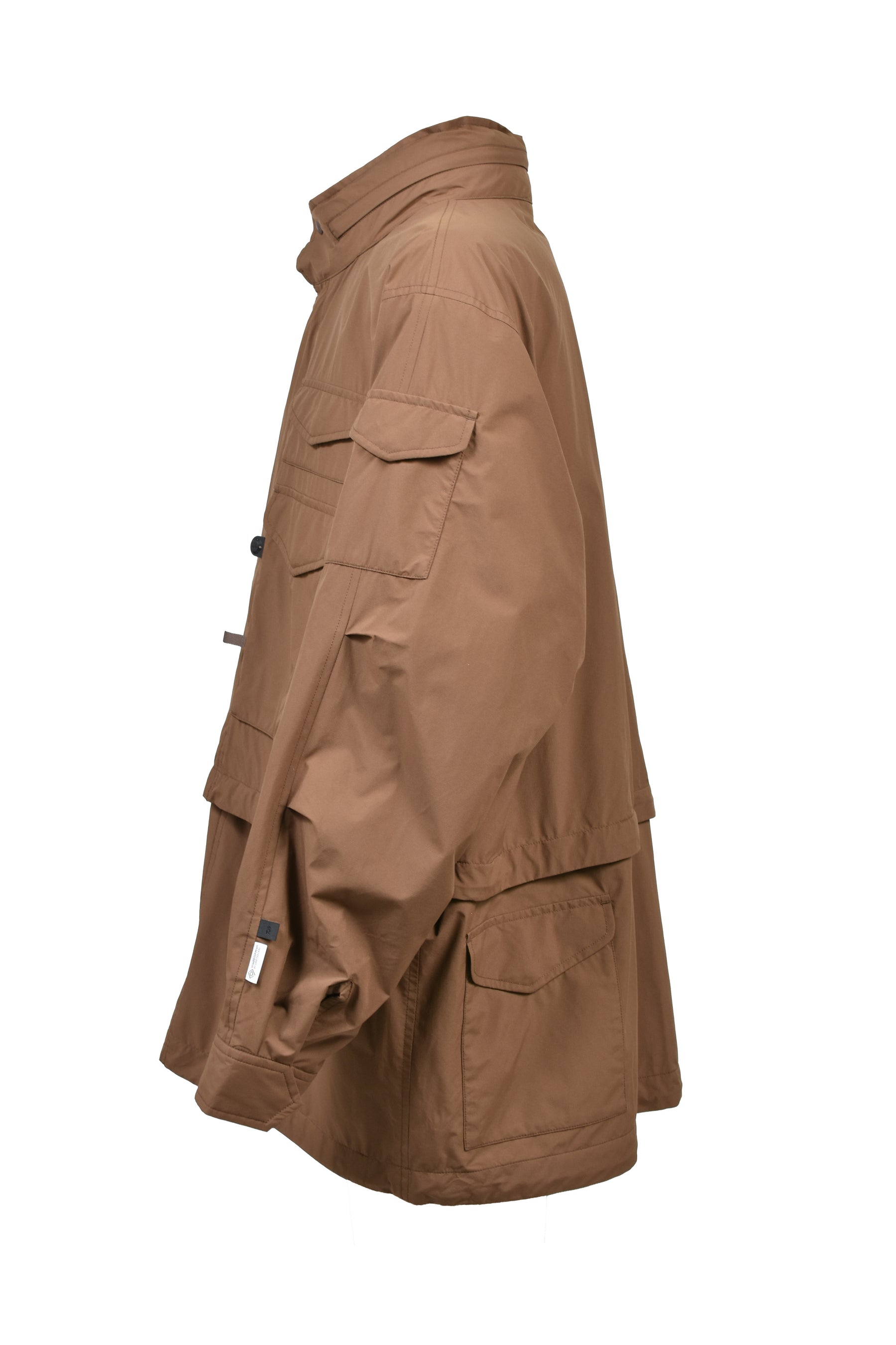 WINDSTOPPER_ PERFECT MIL FIELD 2WAY JACKET / BRWN GRY