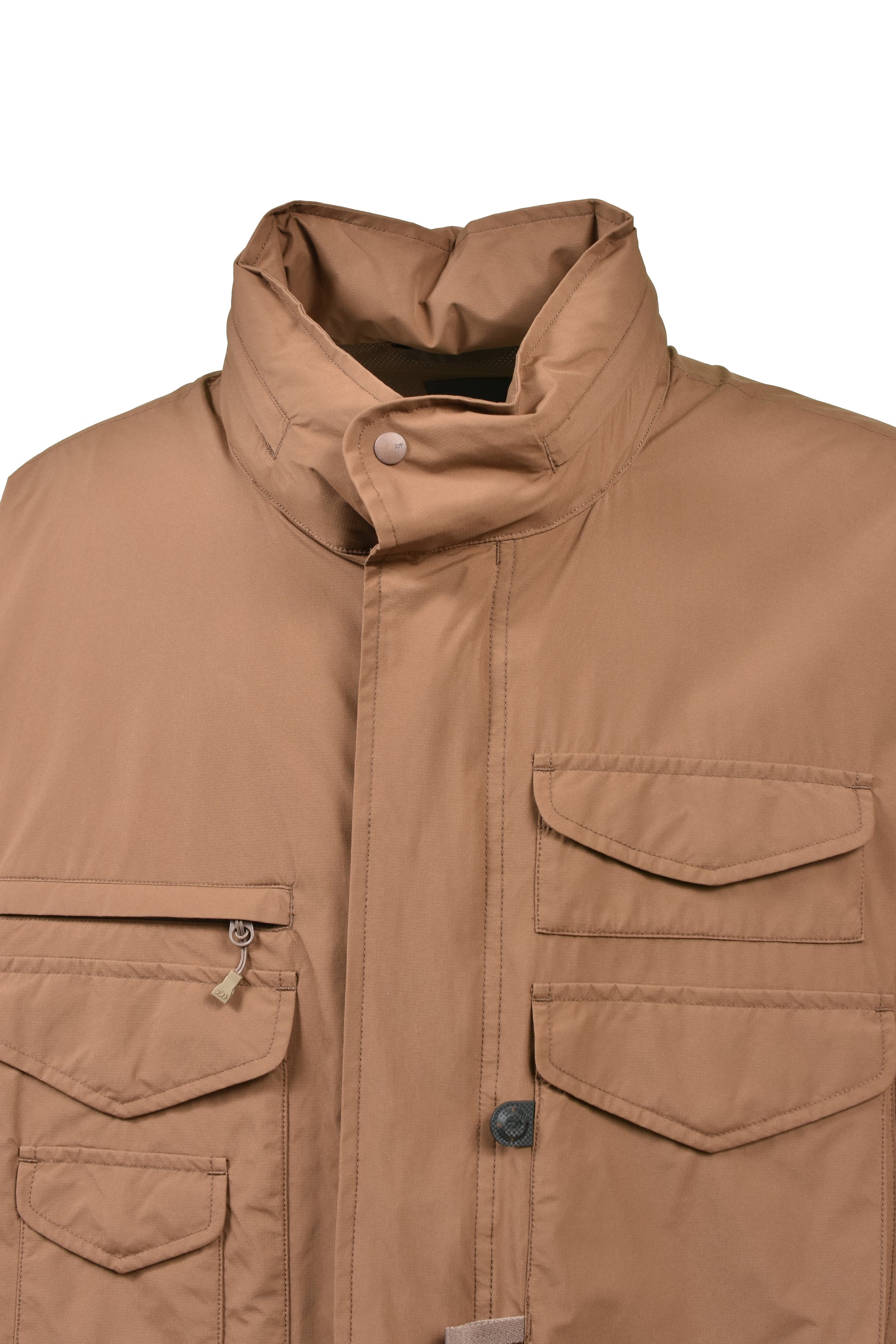 WINDSTOPPER_ PERFECT MIL FIELD 2WAY JACKET / BRWN GRY
