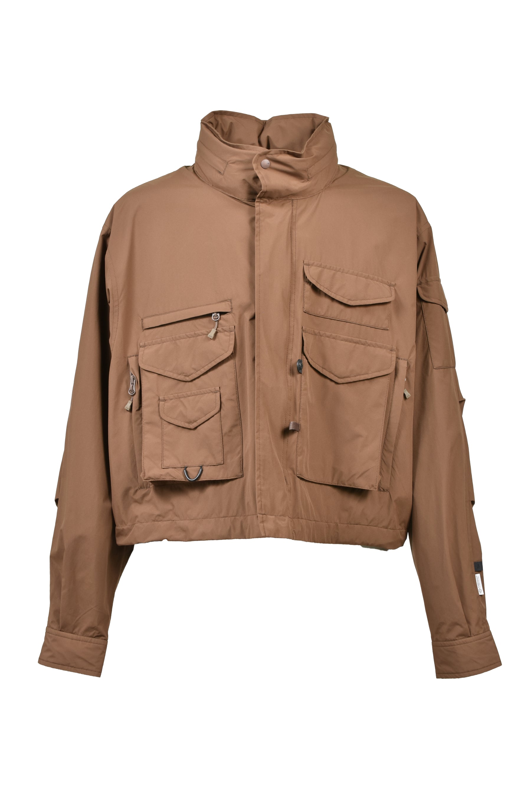 WINDSTOPPER_ PERFECT MIL FIELD 2WAY JACKET / BRWN GRY
