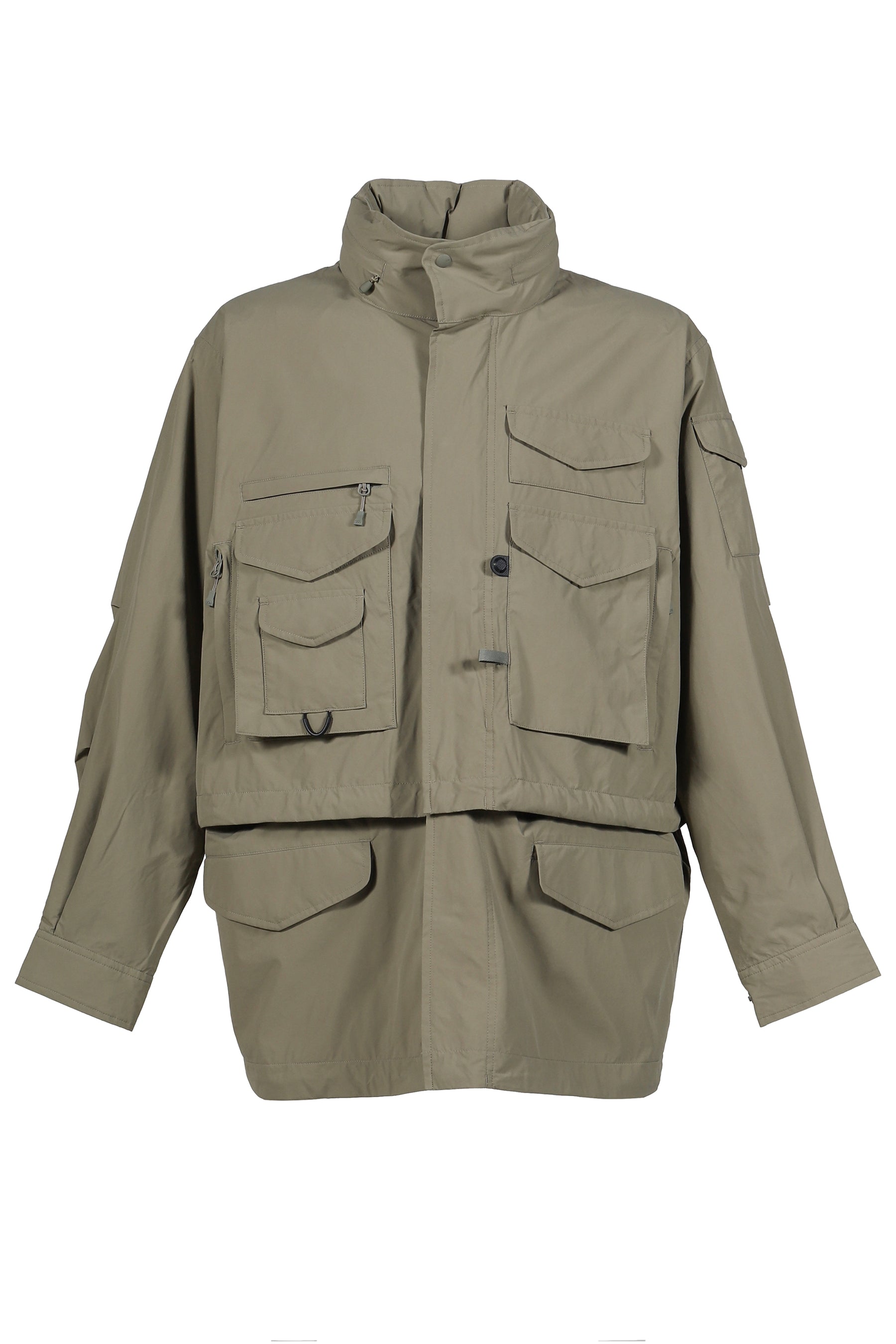 WINDSTOPPER_ PERFECT MIL FIELD 2WAY JACKET / SAGE GRY