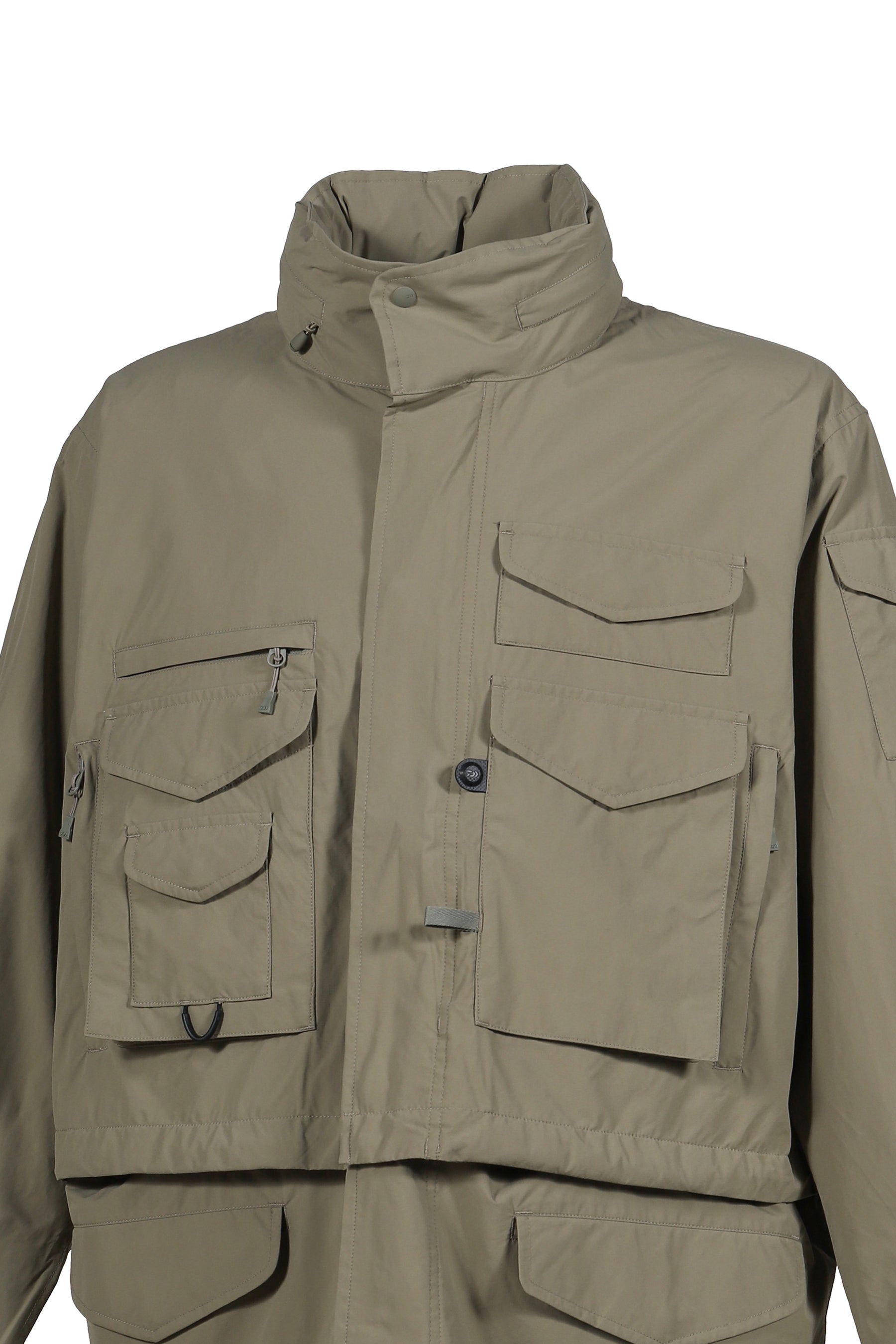 WINDSTOPPER_ PERFECT MIL FIELD 2WAY JACKET / SAGE GRY