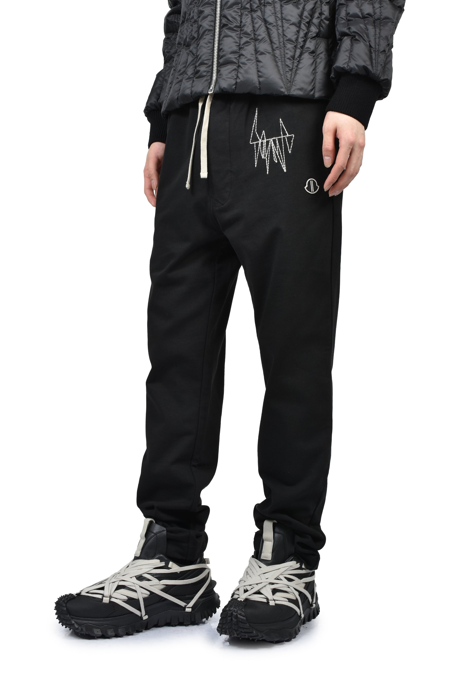 MONCLER + RICK OWENS JOGGER / BLK