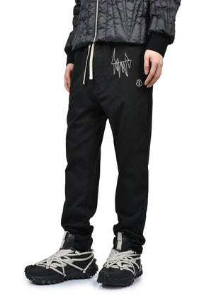 MONCLER + RICK OWENS JOGGER / BLK