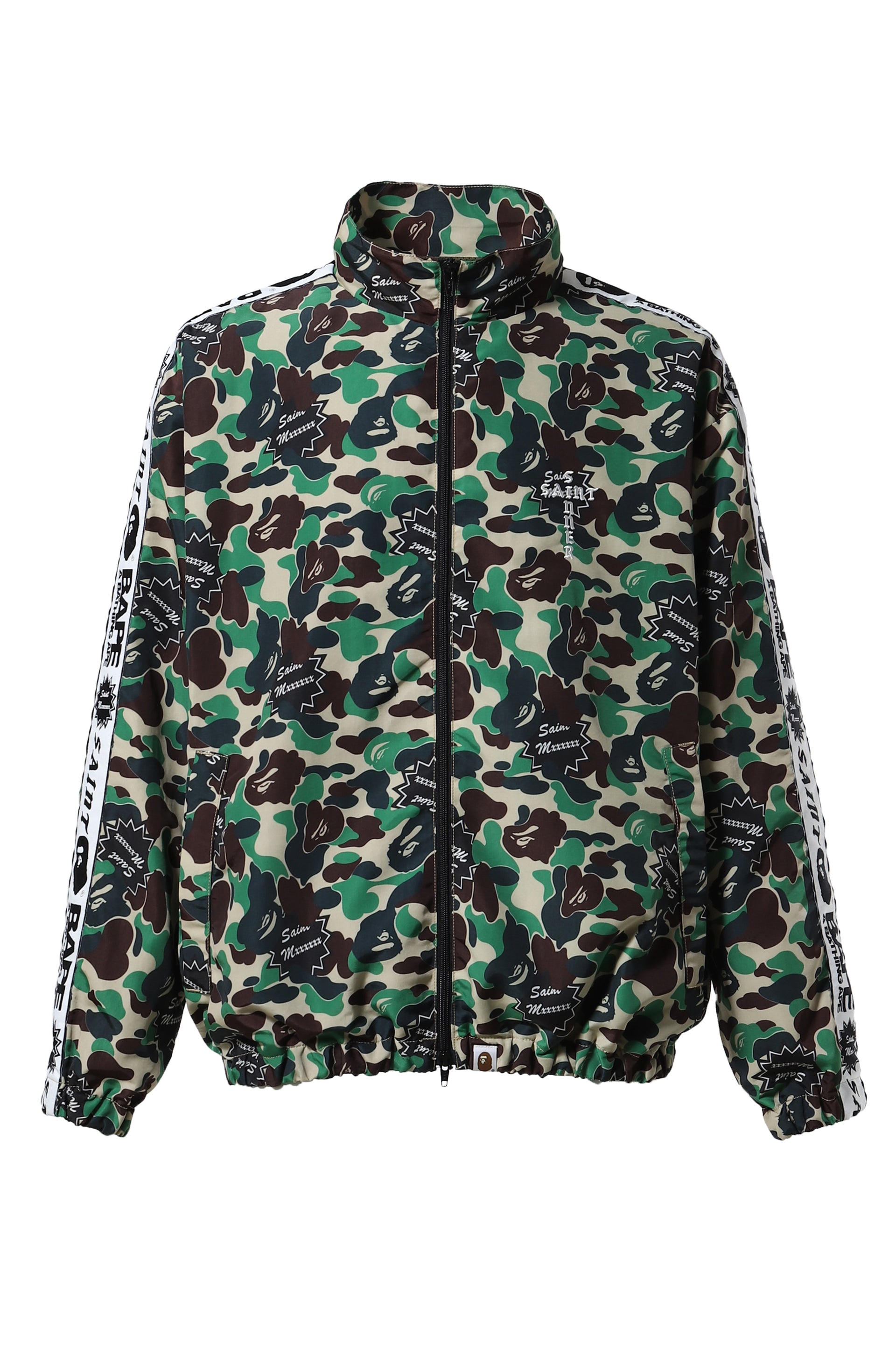 SAINT Mxxxxxx × BAPE® TRACK JKT/ST APE / CAMO