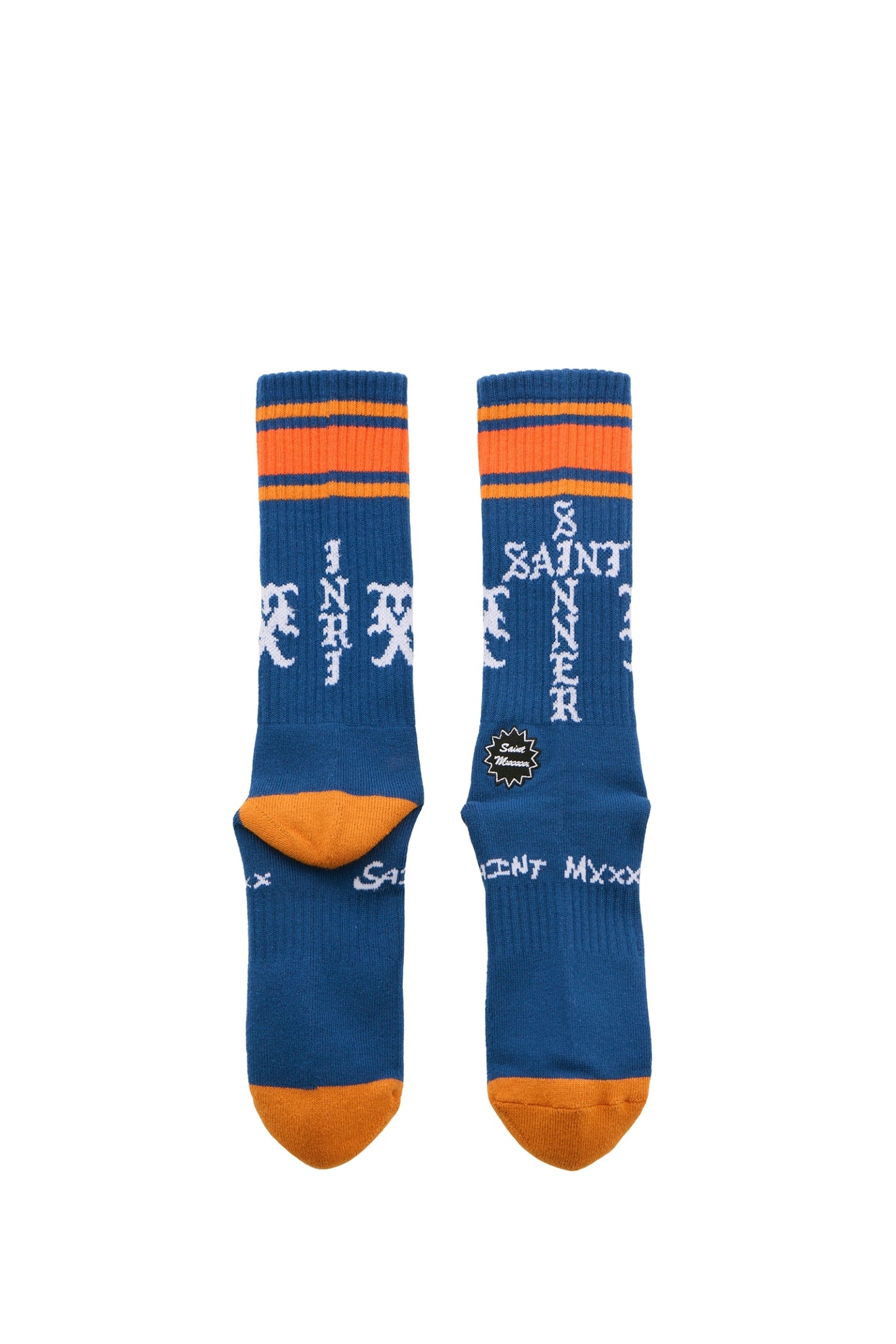 SOCKS/SINNER / BLU/ORG