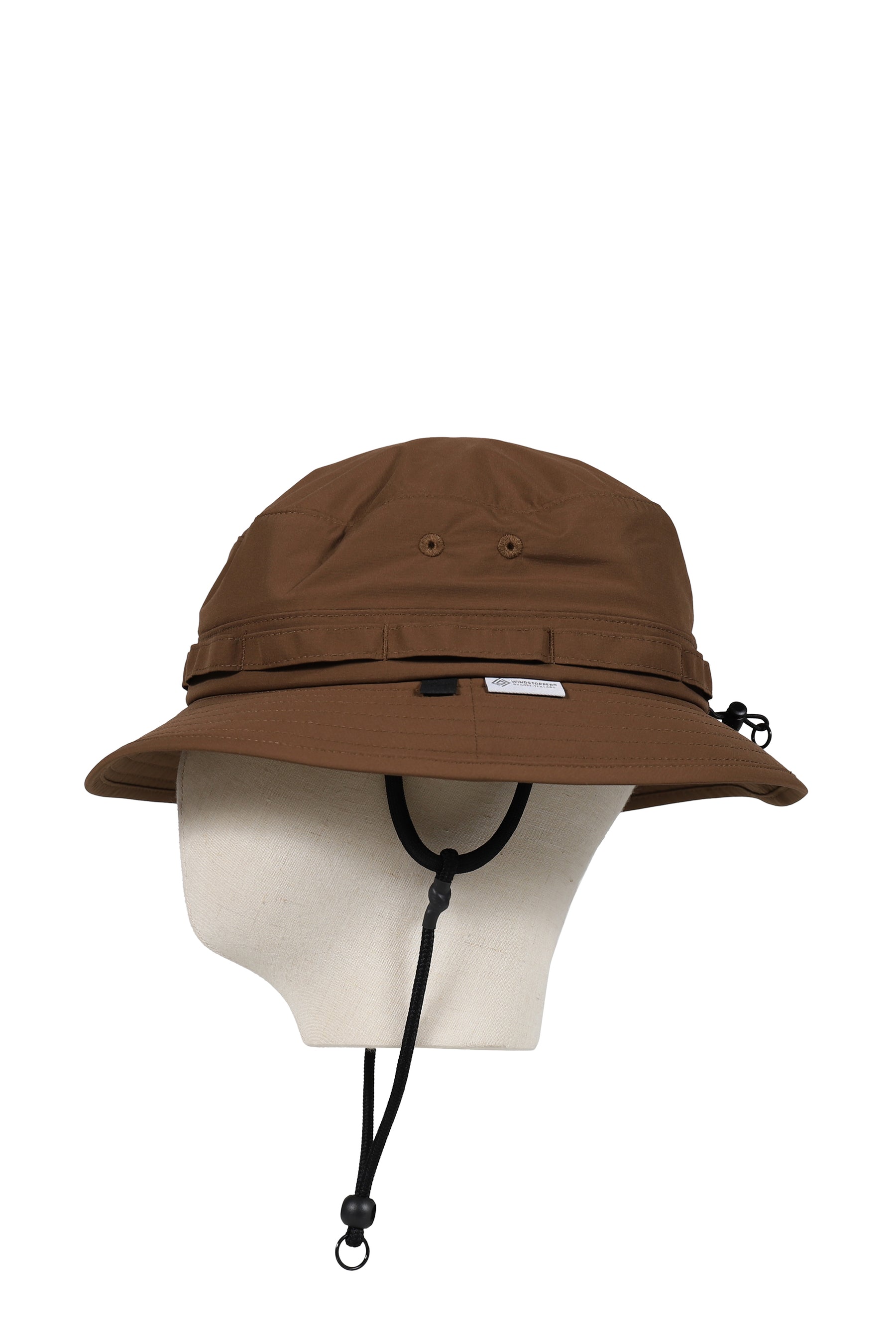 WINDSTOPPER_ TECH MIL HAT / BRWN GRY