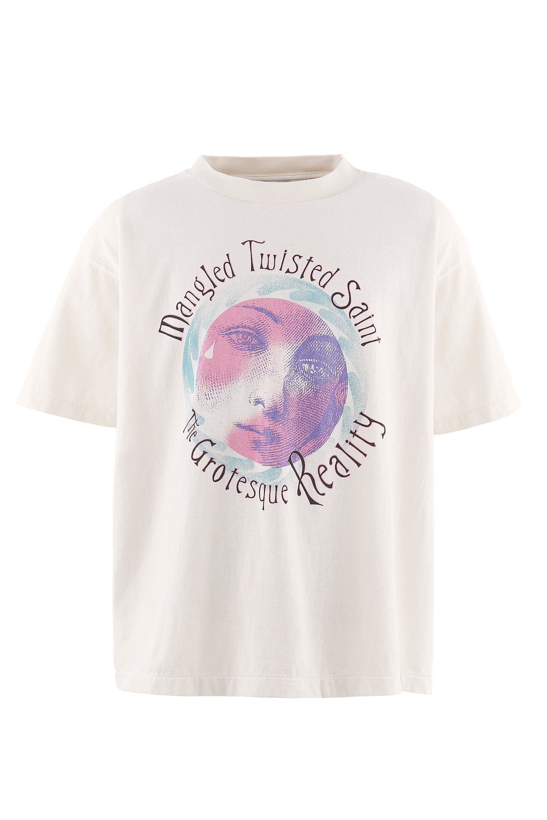 SW_SS T-SHIRT/TWISTED SAINT / WHT