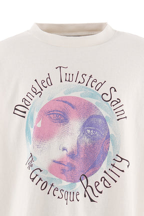 SW_SS T-SHIRT/TWISTED SAINT / WHT