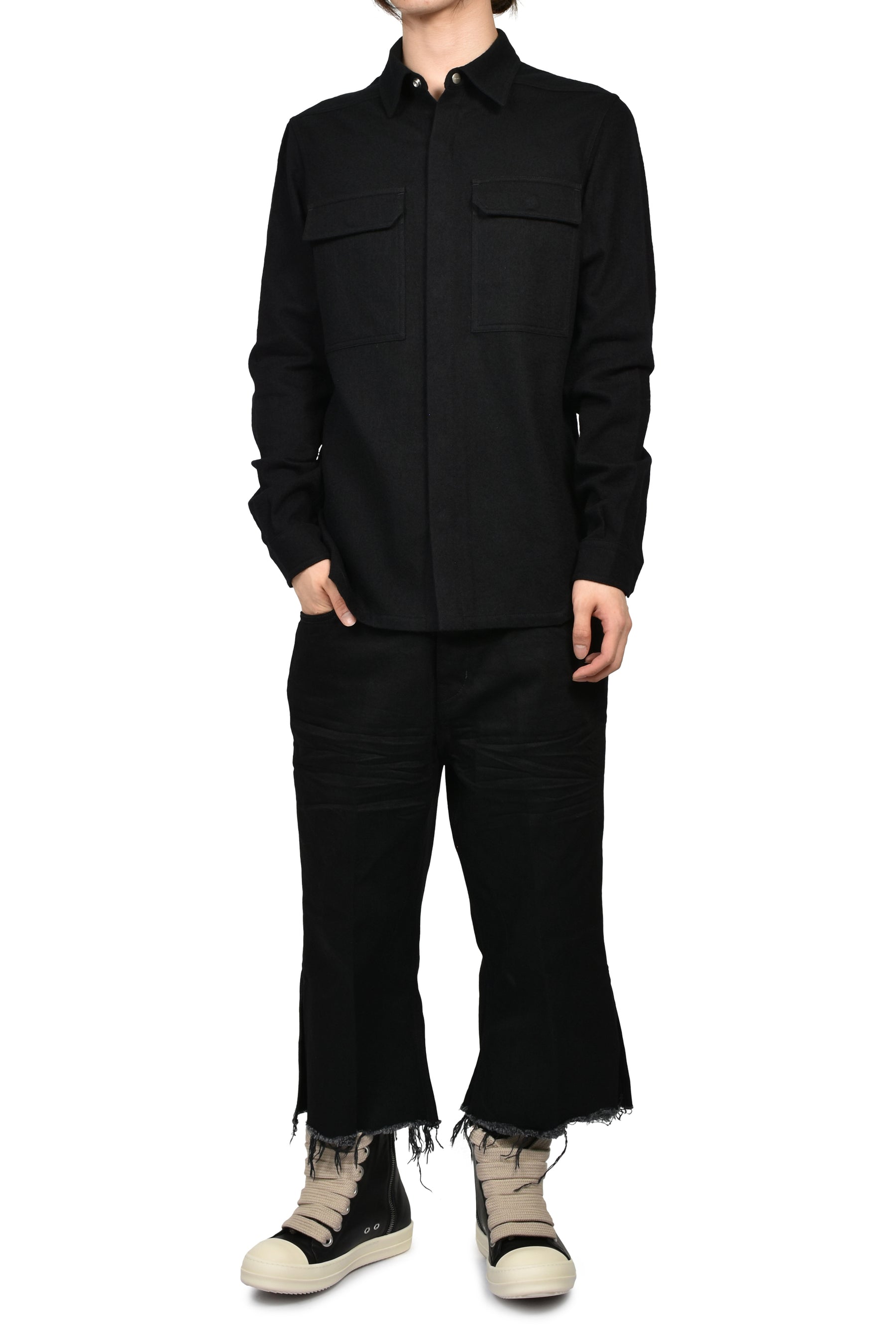OUTER SHIRT / BLACK