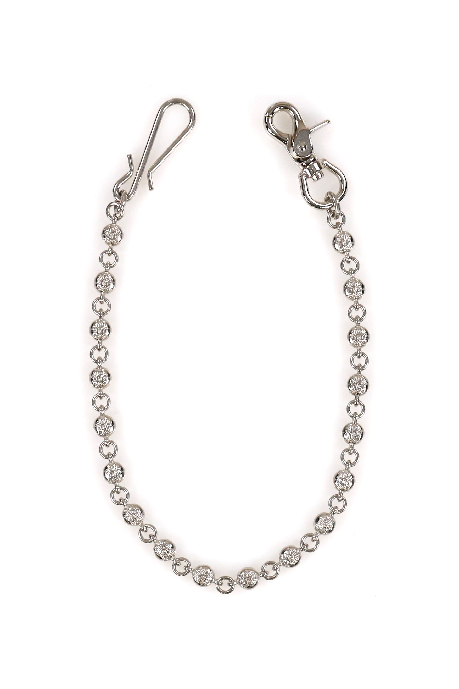 “KMY” BALL WALLET CHAIN / SIL