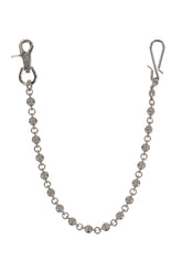 C/OM "KMY BALL" WALLET CHAIN / SIL