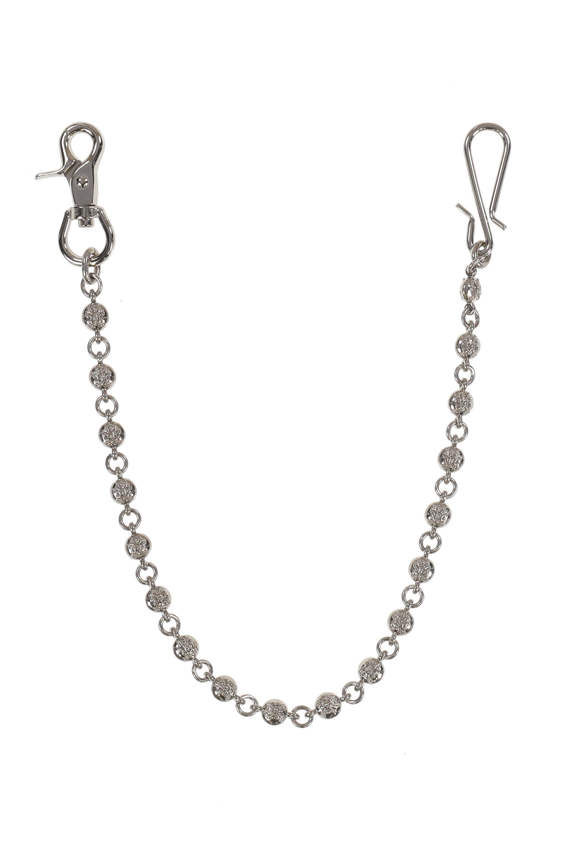 C/OM "KMY BALL" WALLET CHAIN / SIL