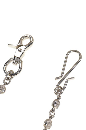 C/OM "KMY BALL" WALLET CHAIN / SIL