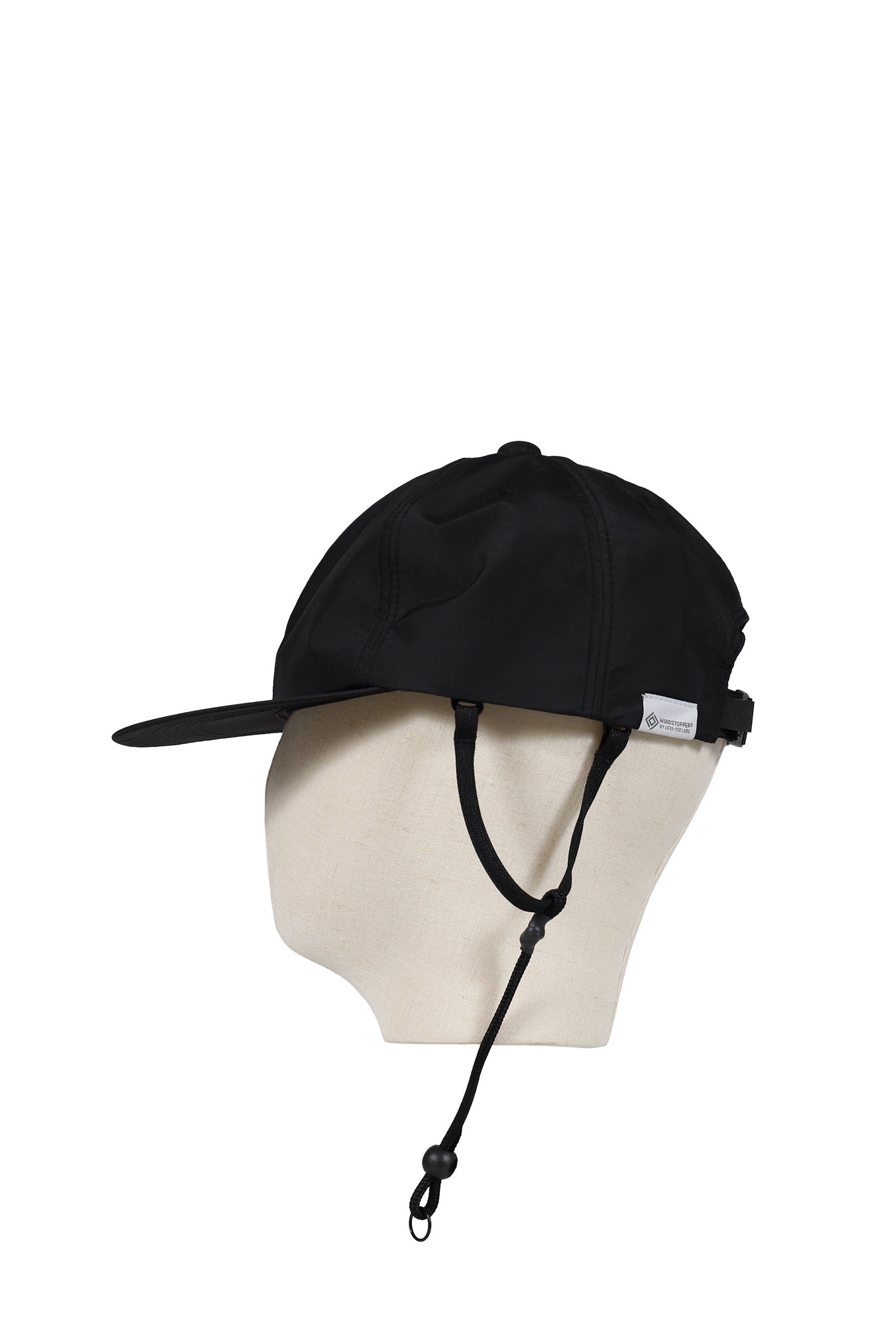 WINDSTOPPER_ 6PANEL CAP / BLK
