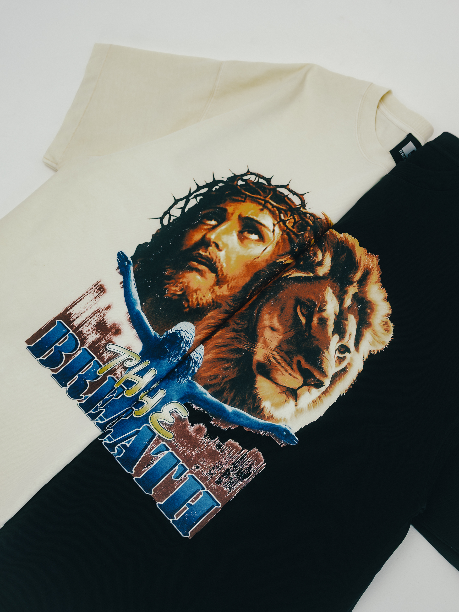 BREATH ZION LOGO TEE / BLK