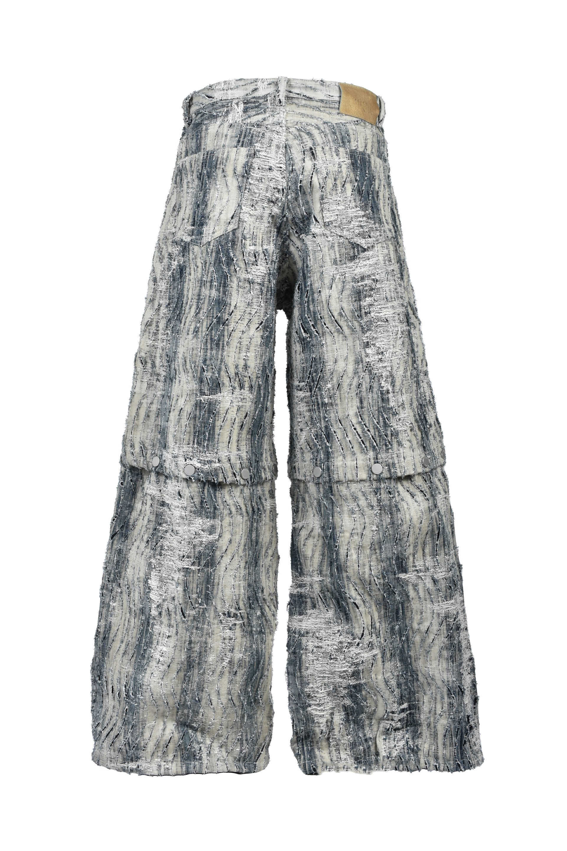 CONVERTIBLE BLEACHED DENIM PANTS (20TH EXCLUSIVE) / IND