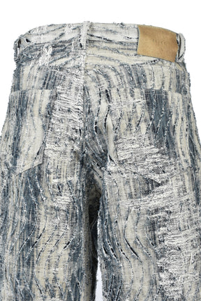 CONVERTIBLE BLEACHED DENIM PANTS (20TH EXCLUSIVE) / IND