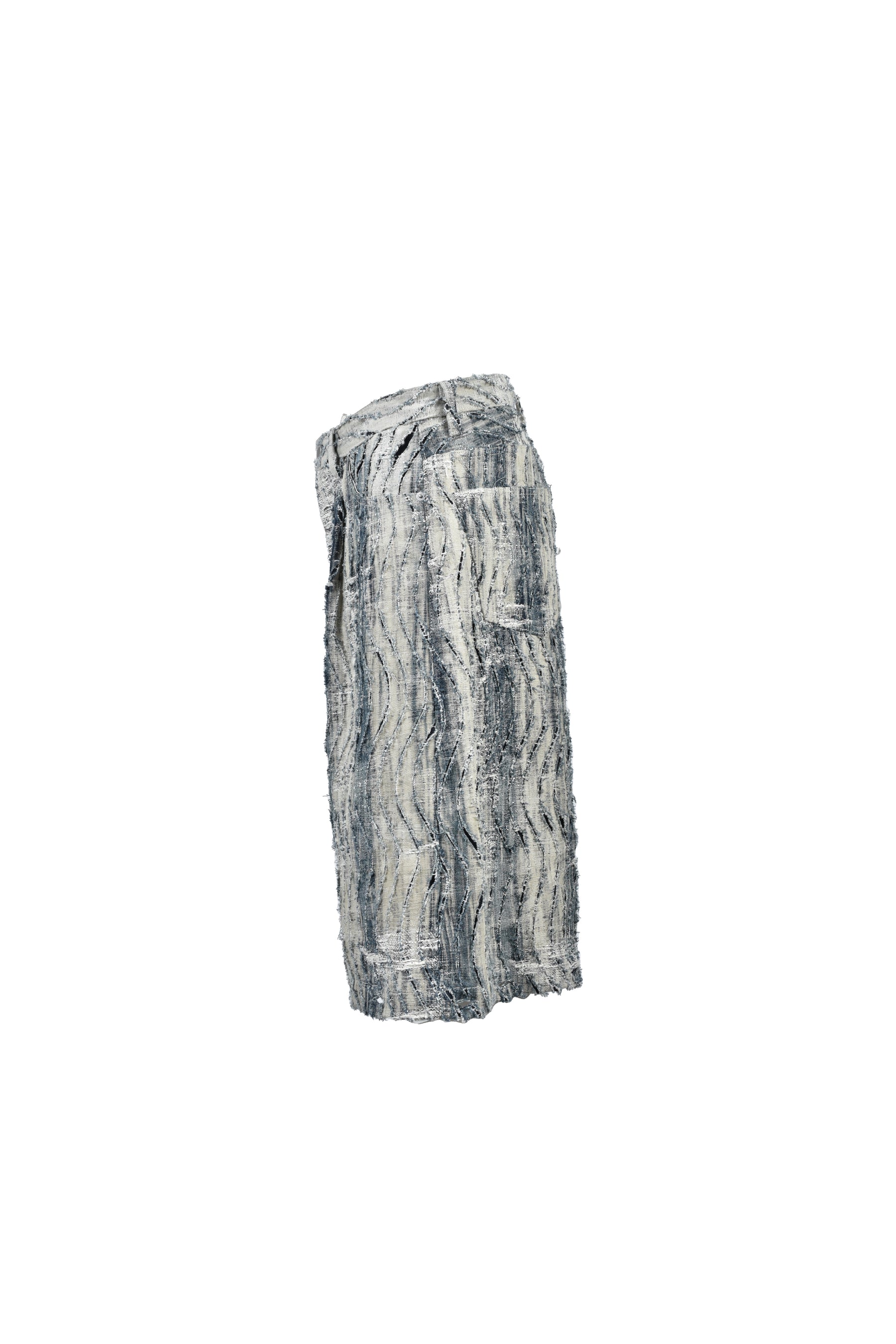 CONVERTIBLE BLEACHED DENIM PANTS (20TH EXCLUSIVE) / IND