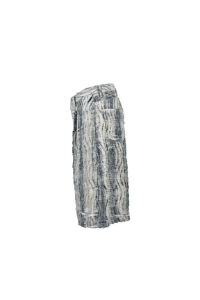 CONVERTIBLE BLEACHED DENIM PANTS (20TH EXCLUSIVE) / IND