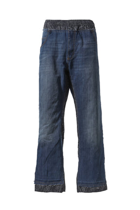 JEAN PANT -> COVERED PANT / INDIGO