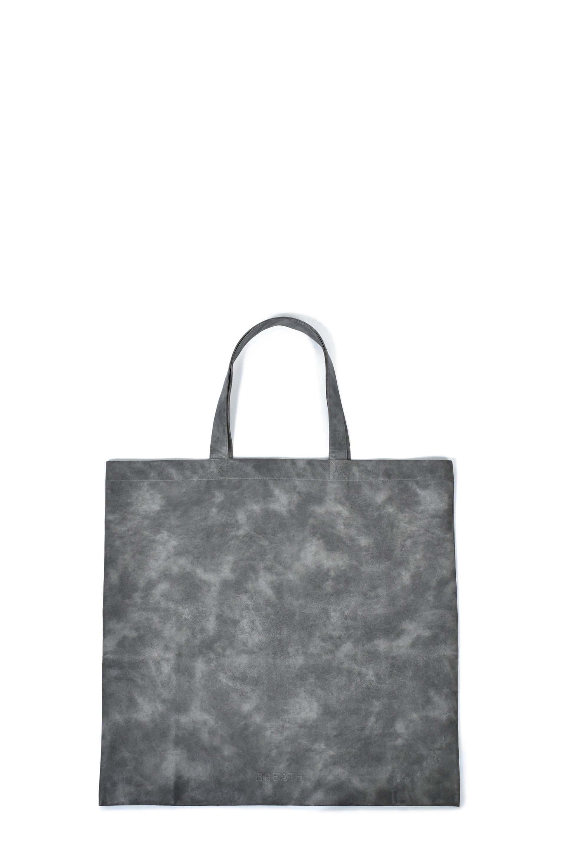 FAUX LEATHER TOTE BAG / CROCODILE