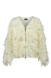 LOOP KNIT CARDIGAN / BEI