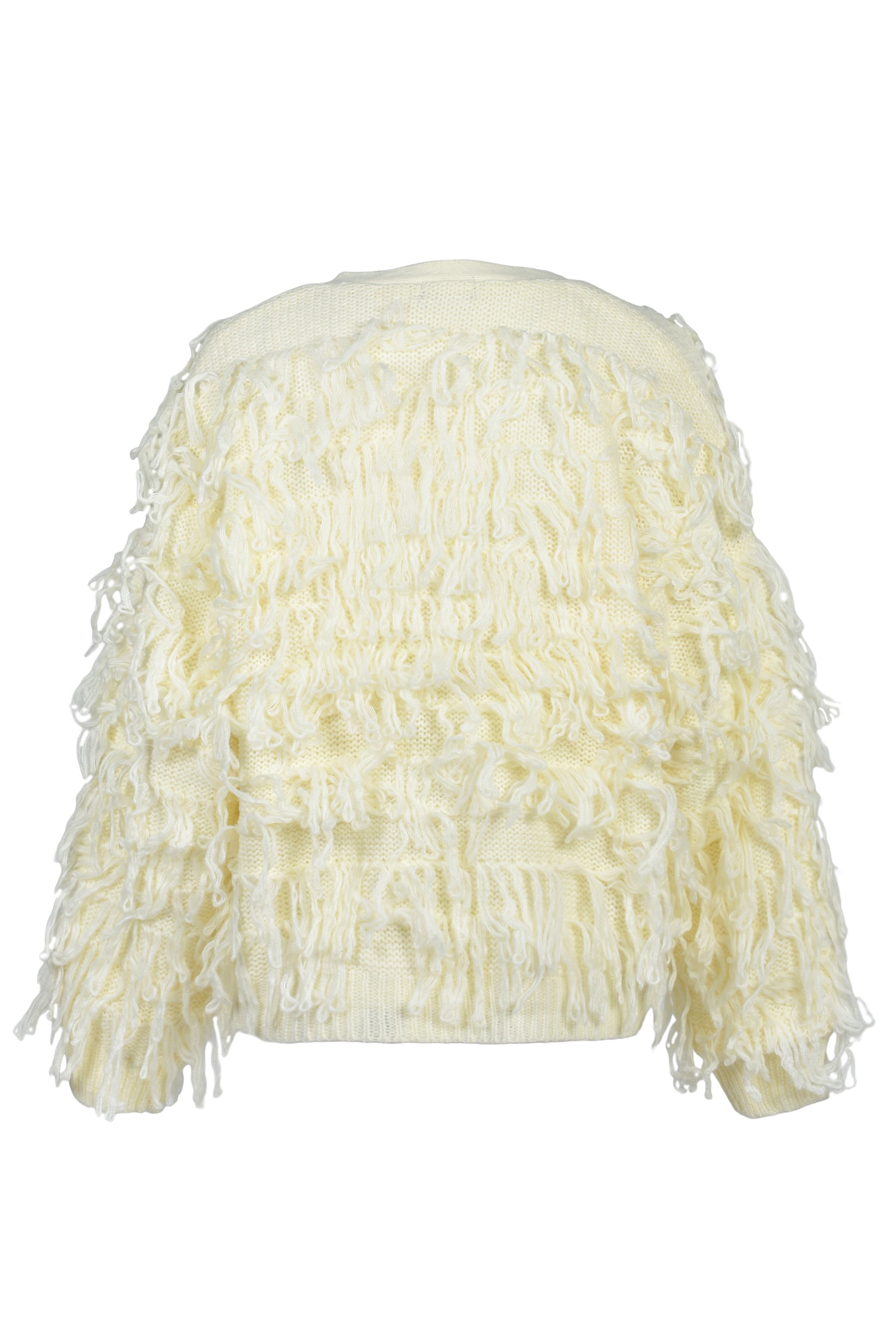 LOOP KNIT CARDIGAN / BEI