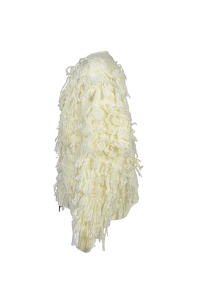 LOOP KNIT CARDIGAN / BEI