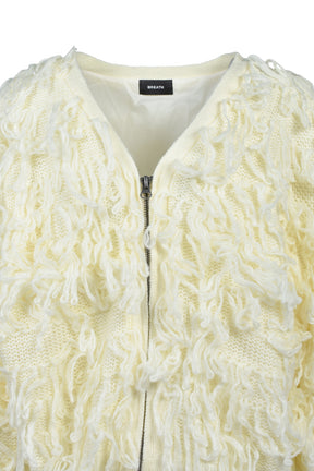 LOOP KNIT CARDIGAN / BEI