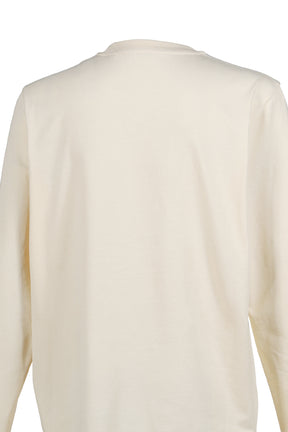 LS T-SHIRT / WHT 