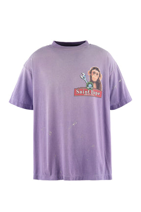 BAPE_SS T-SHIRT/HOUSE / PUR