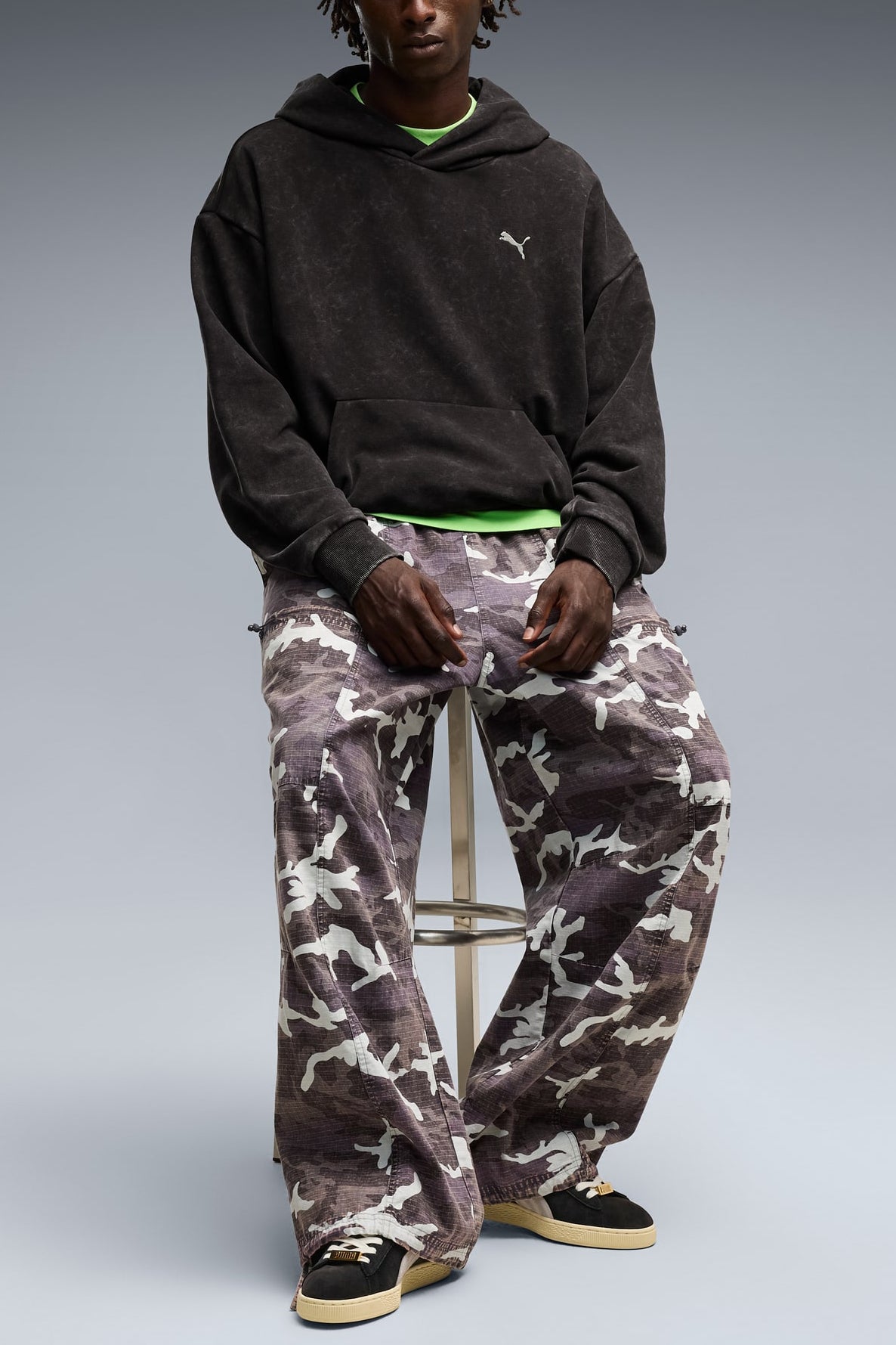 A$AP ROCKY SUEDE ’94 / BLK/WHT