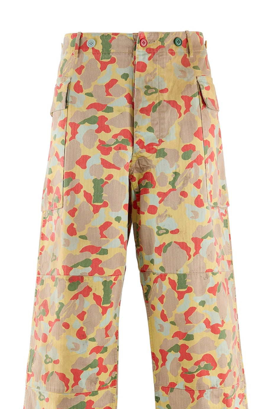 SW_HERRINGBONE PANTS / CAMO