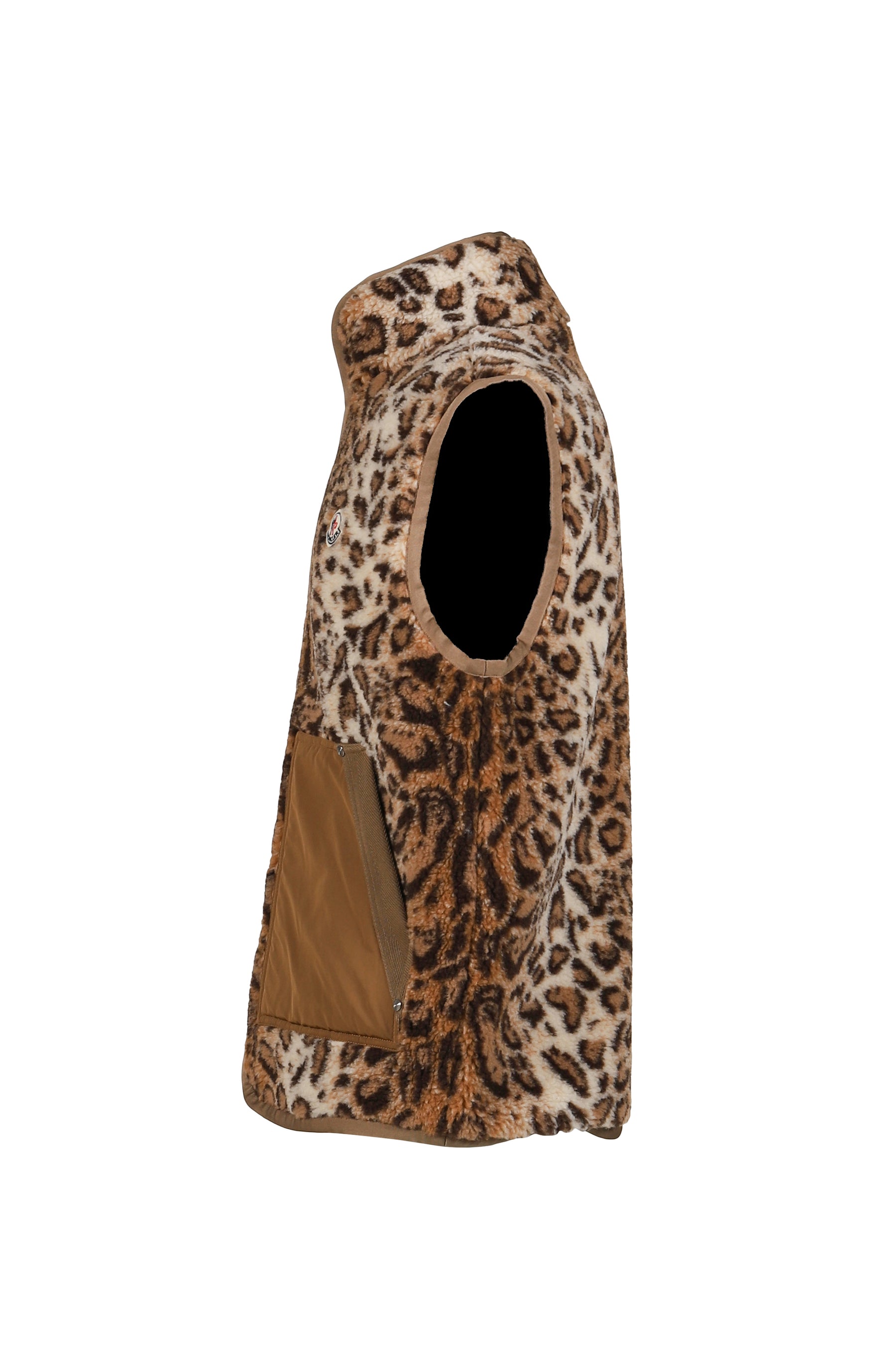 ZIP UP CARDIGAN / LEOPARD 