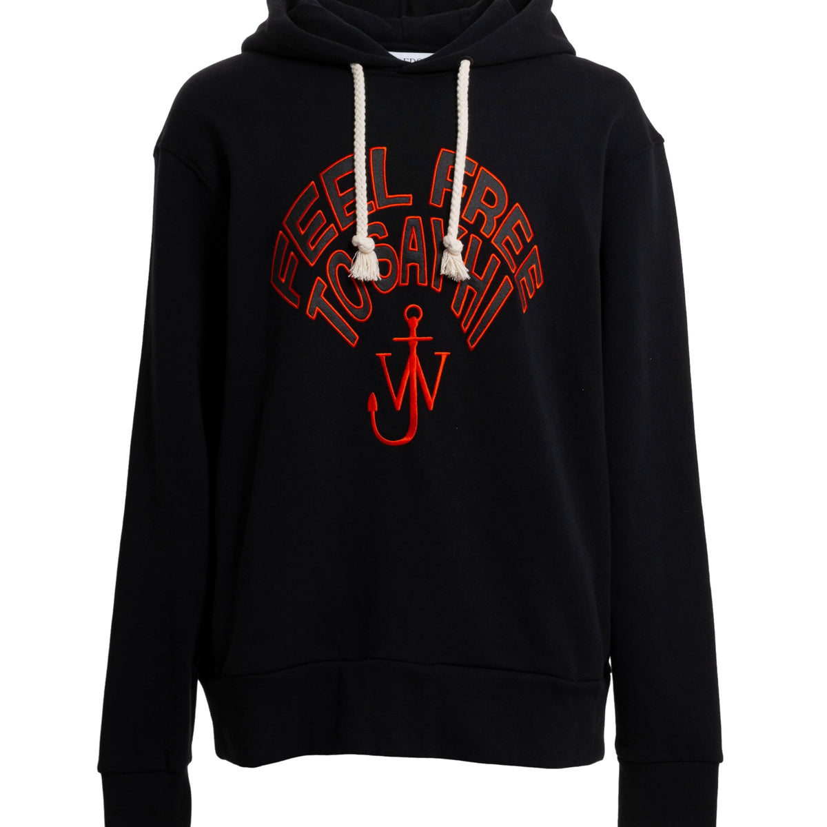 FFTSH PRINT HOODIE / BLK