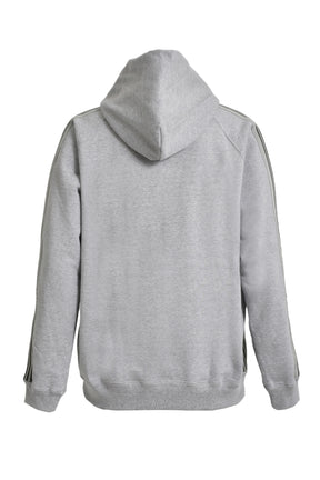 ZIPPED TRACK HOODY - COTTON JERSEY(EXCLUSIVE) / GRY