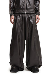 HD TRACK PANT - SYNTHETIC LEATHER (EXCLUSIVE) / DK. BRW 