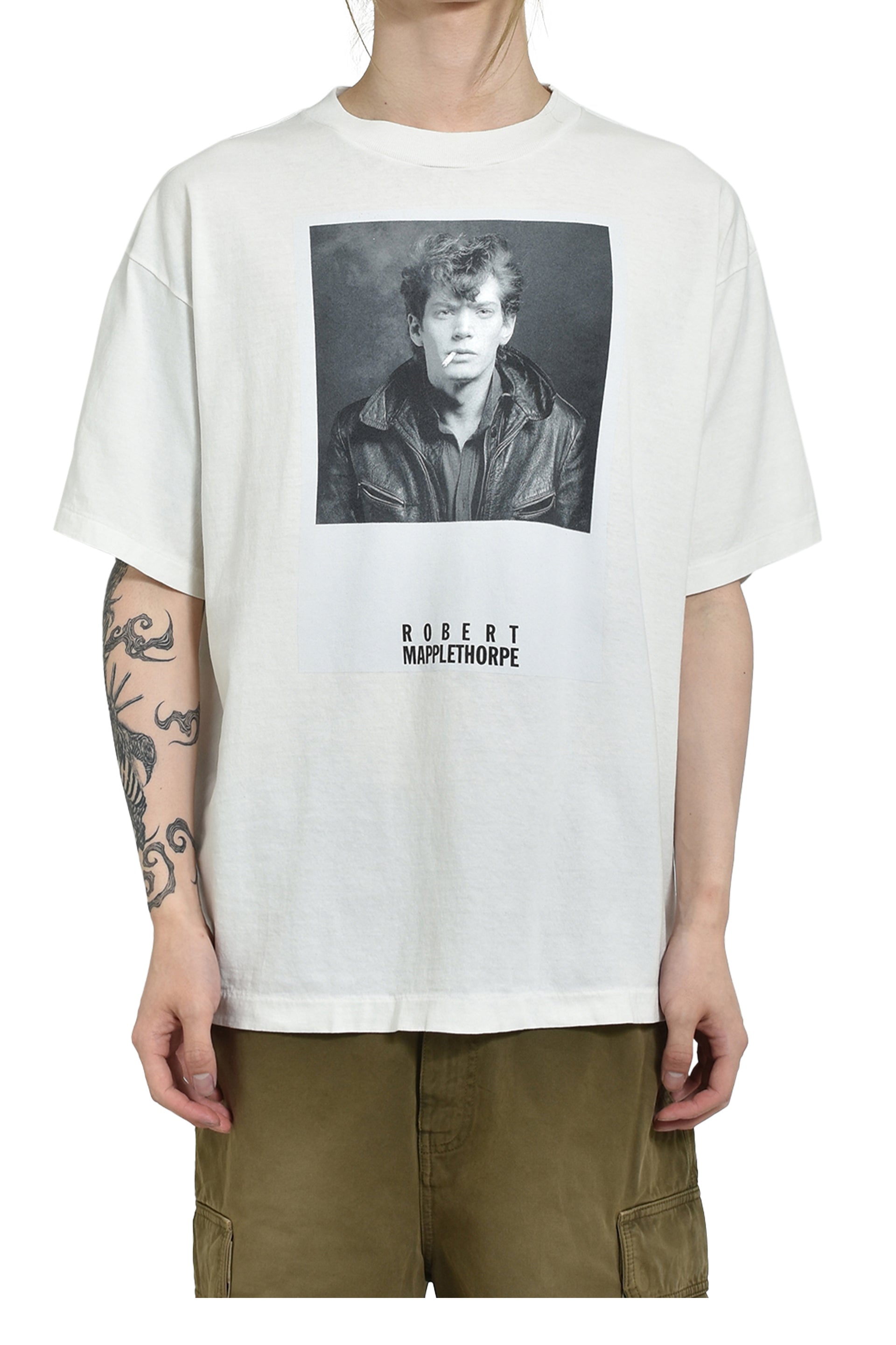 SAINT Mxxxxxx × Robert Mapplethorpe SAINT Mxxxxxx × Robert Mapplethorpe SS25 MT_SS TEE/PORTRAIT