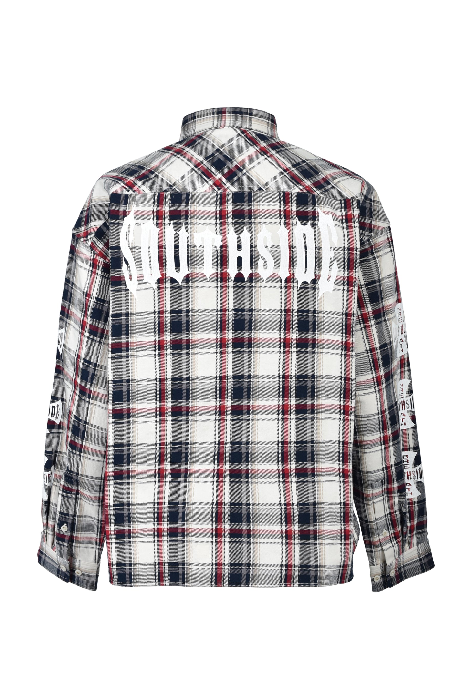 BREATH Breath SS26 SOUTHSIDE CROSS CHECK SHIRT / FRENCH - NUBIAN BREATH Breath SS26 SOUTHSIDE CROSS CHECK SHIRT / FRENCH - NUBIAN