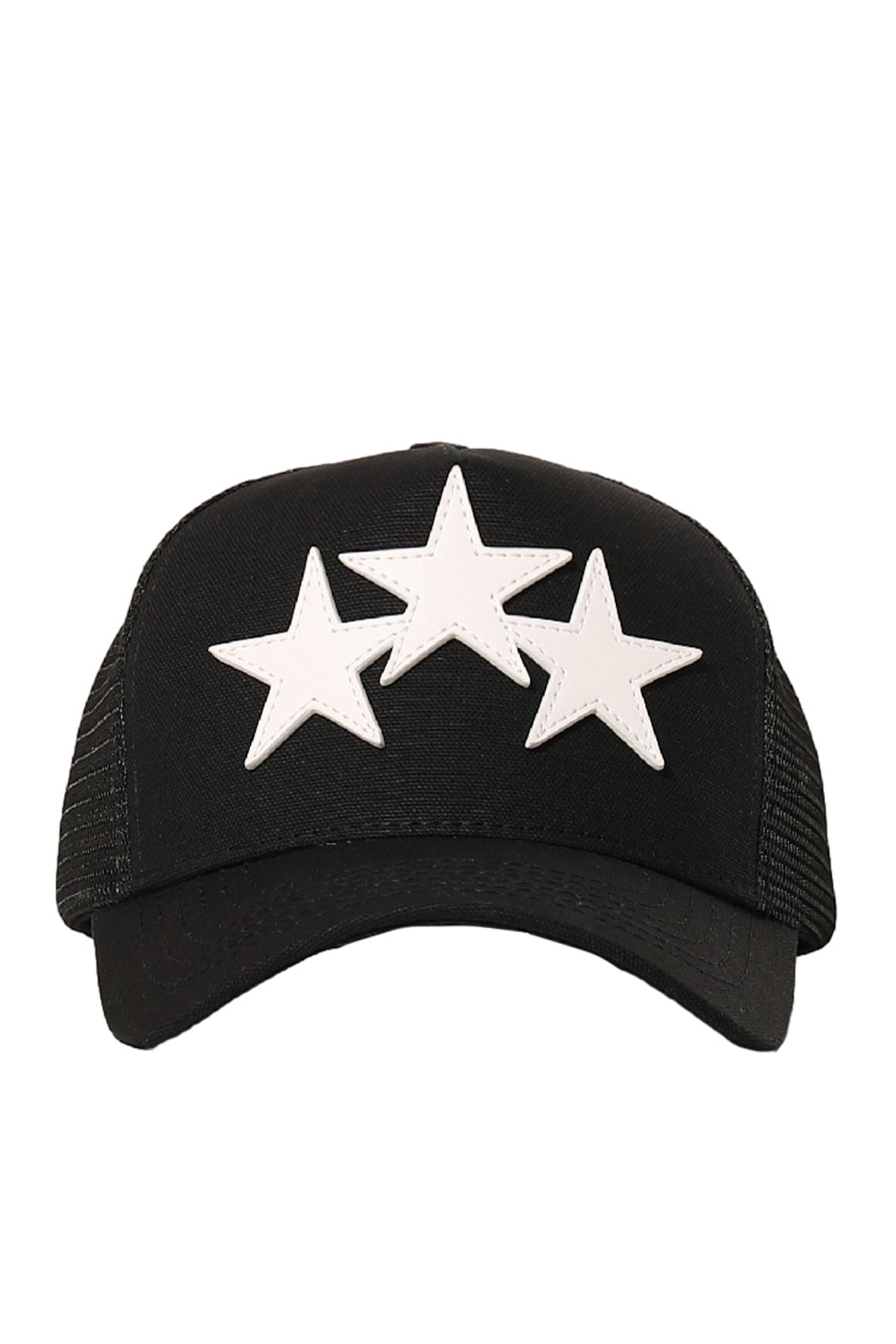 3 STAR TRUCKER HAT / BLK WHT