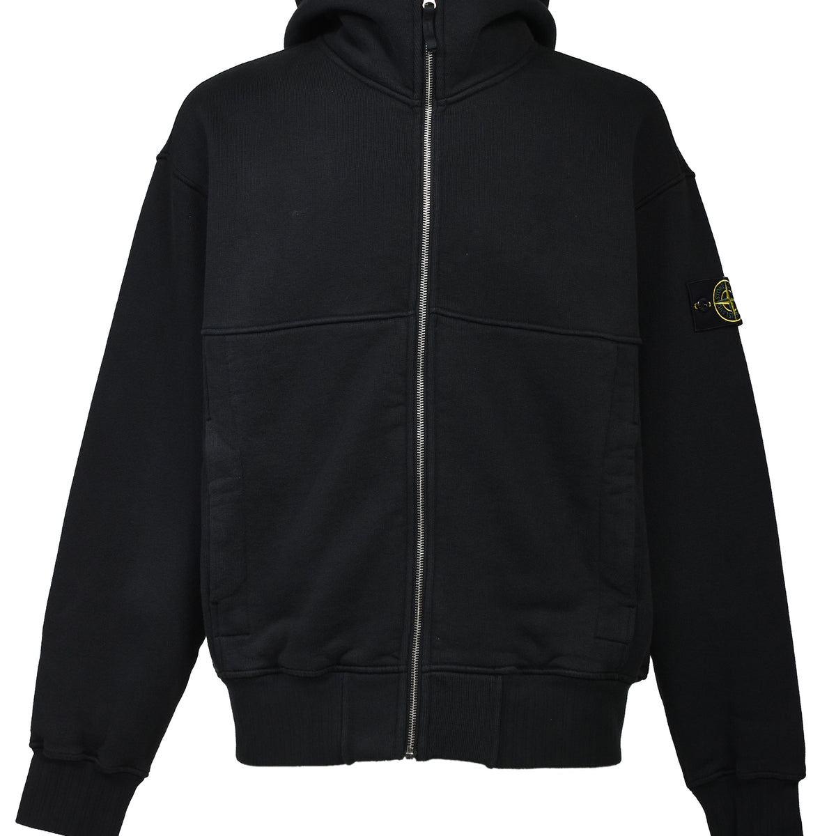 Stone Island ストーンアイランド FW25 HOODIE SWEATER / BLK - NUBIAN