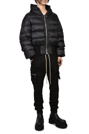 HOODED JKT / BLK