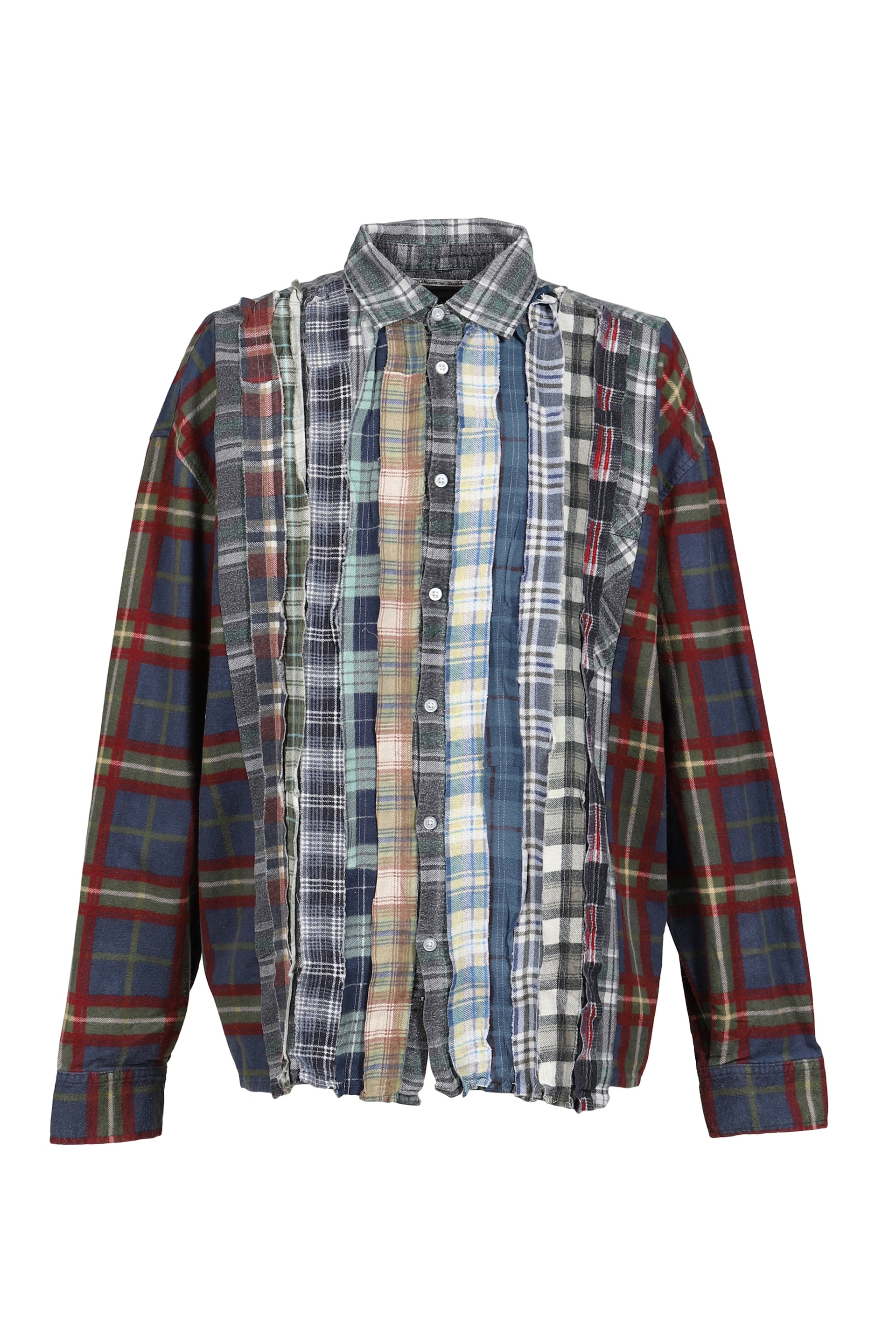 FLANNEL SHIRT -> RIBBON WIDE SHIRT / ASSORTED