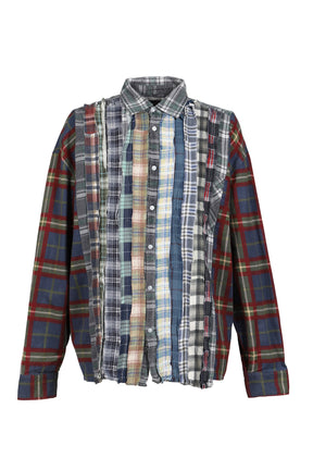 FLANNEL SHIRT -> RIBBON WIDE SHIRT / ASSORTED