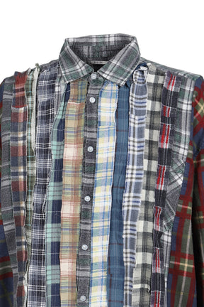 FLANNEL SHIRT -> RIBBON WIDE SHIRT / ASSORTED
