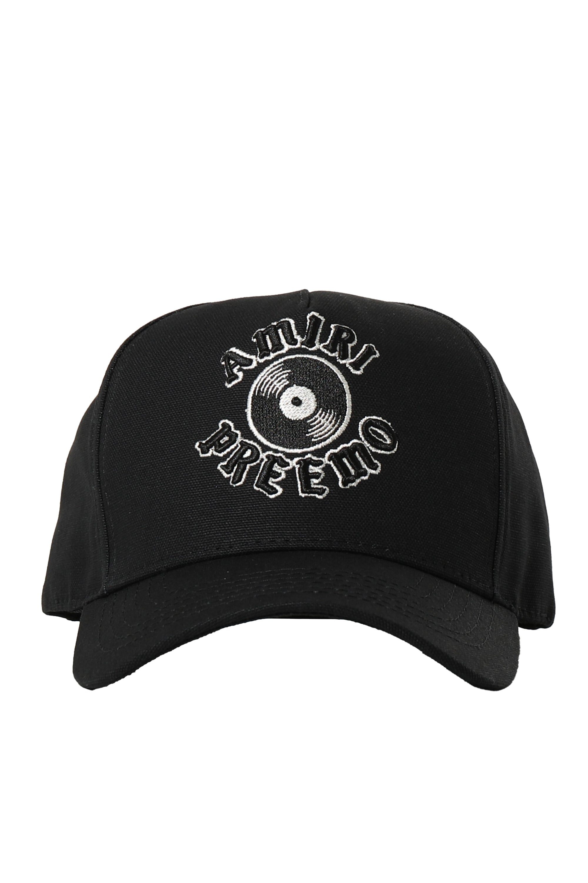 AMIRI FW23 DJ PREMIER RECORD CANVAS HAT / BLK -NUBIAN