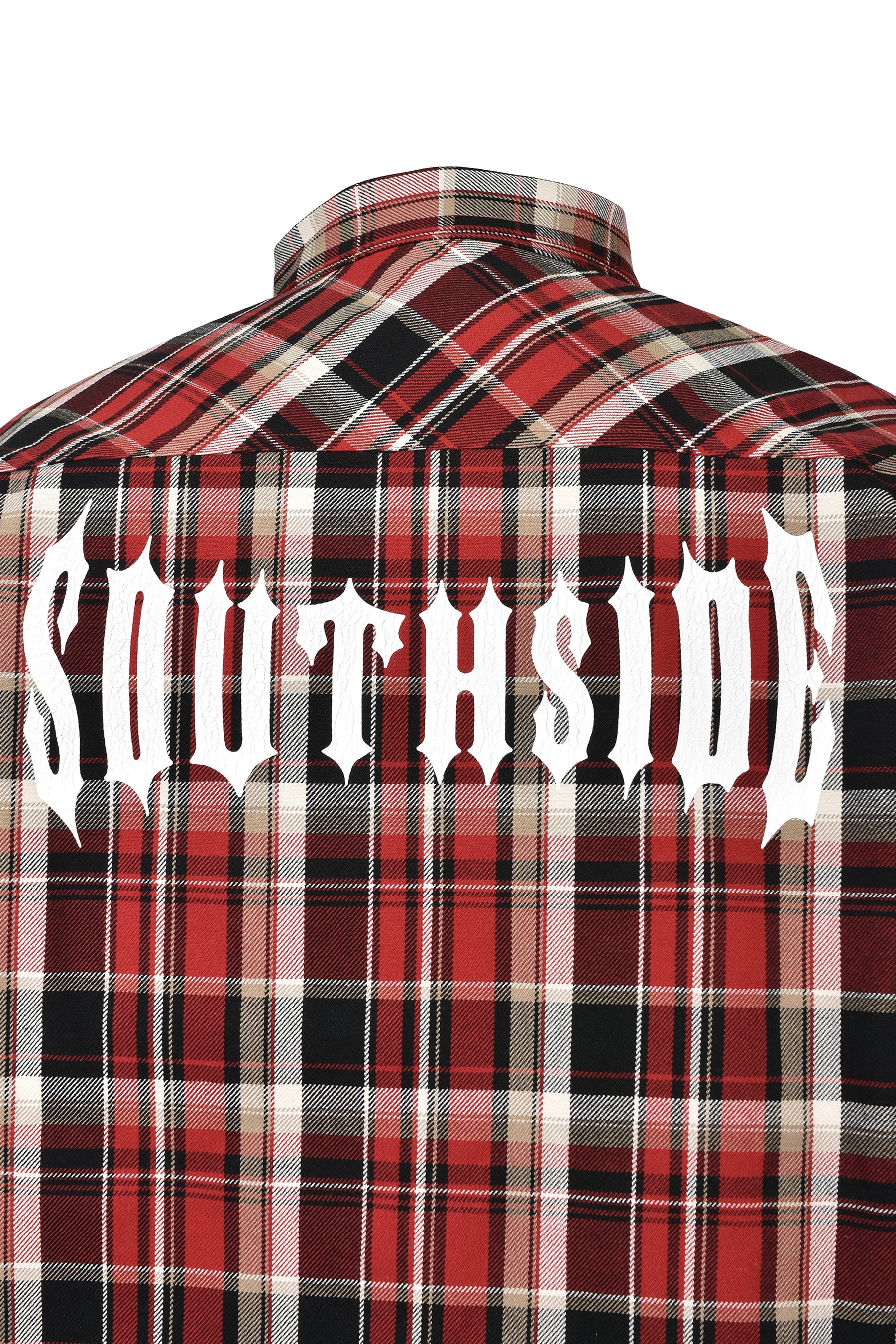 SOUTHSIDE CROSS CHECK SHIRT / RED